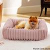 Luxury Bed for Small Dog Warm Cat Sofa Nest Pet Comfortable Plush Puppy Bed Removable Washed for Small Animal Dog Pet Supplies