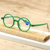 Ladies Retro Transparent Reading Glasses Men Women Small Round Far Sight Presbyopia Trendy New Prescription Glasses 0 To +4.0