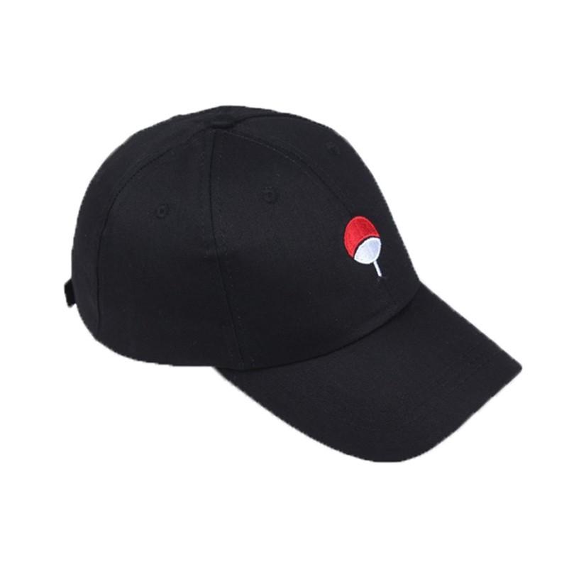 Cappellino da Baseball Naruto Anime con Logo del Clan Uchiha Itachi Sasuke Cappellini da Baseball Cappello Unisex