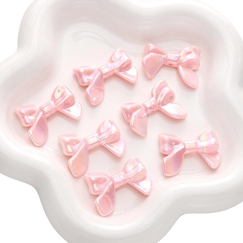 Acrylic AB Color Star Love Bow Bead Diy Handmade Beaded Bracelet Mobile Phone Chain Material