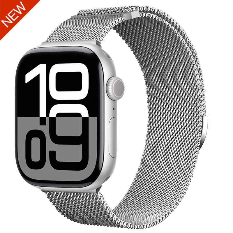 

Milanese Strap for Apple Watch 44mm 40mm 45mm 41mm 46mm 42mm 38 49mm Metal Bracelet iWatch Series 11 10 Ultra 9 8 7 6 5 SE3 band 38mm-40mm-41mm