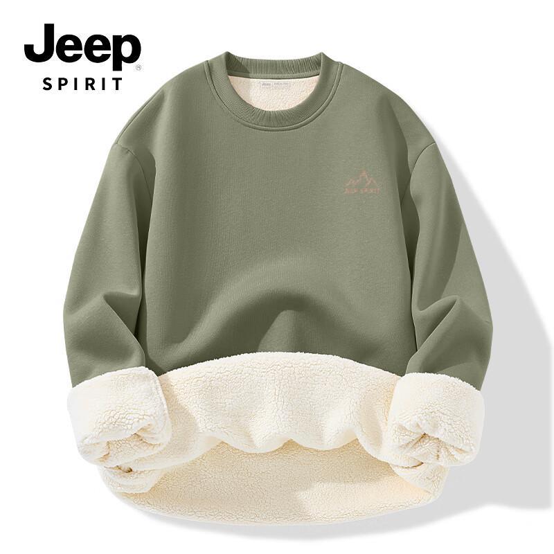 

JEEP SPIRIT Unisex Winter Crewneck Sweatshirt 2XL