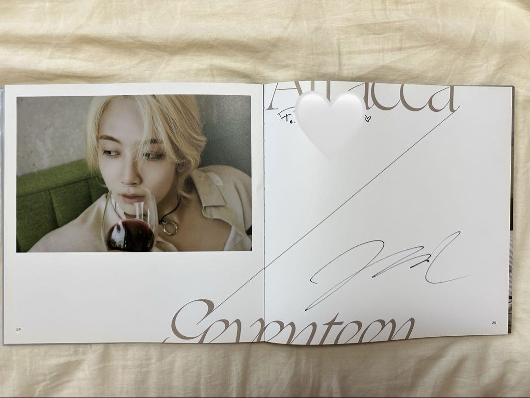 

[USED] SEVENTEEN Jeonghan autograph Yongtong Attacca