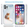 FM24 fox cute Soft Shell Transparent Phone Case for Motorola Moto G7 G8 G9 G84 G85 G73 G24 G15 Z2 Play Power Plus