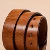 First Layer Cowhide Belt, Simple Copper Pin Buckle Men's Decorative Versatile Leather Belt