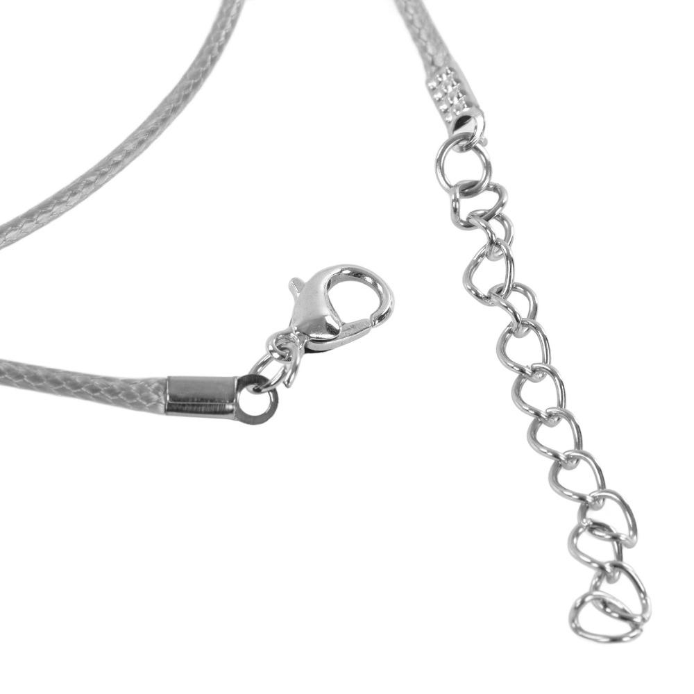 20pcs 2mm Diameter Necklace String Rope Adjustable Length Jewelry Making Cord For Jewelry Making