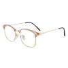 Trendy Unisex Blue Light Blocking Eyeglasses with Retro Design & Prescription Lenses