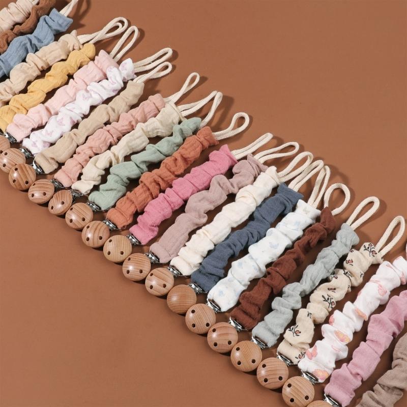 Baby Pacifier Clip Chain Secure Dummy Nipple Holder Strap Belt Lost Prevention Rope for Infants Toddler Prevents Loss