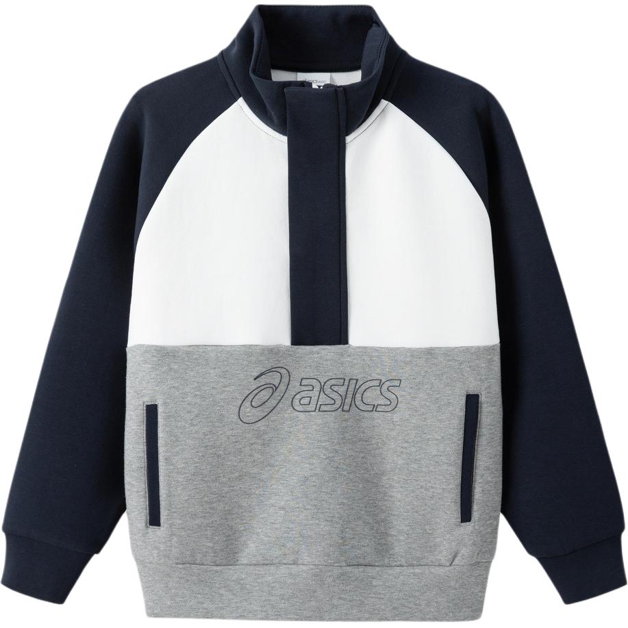 ASICS Grade School Sweatshirts Stand Collar Moderate 333241213063-8875 150