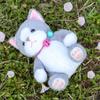 Plush Cat Toy With Bell Soft Stuffed Animal For Kids And Gifts