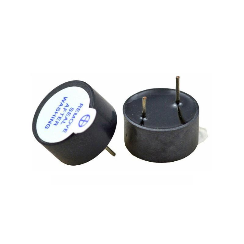 DC-Summer HND-1407B: Piezoelektrischer aktiver Summer für 3V, 5V, 12V