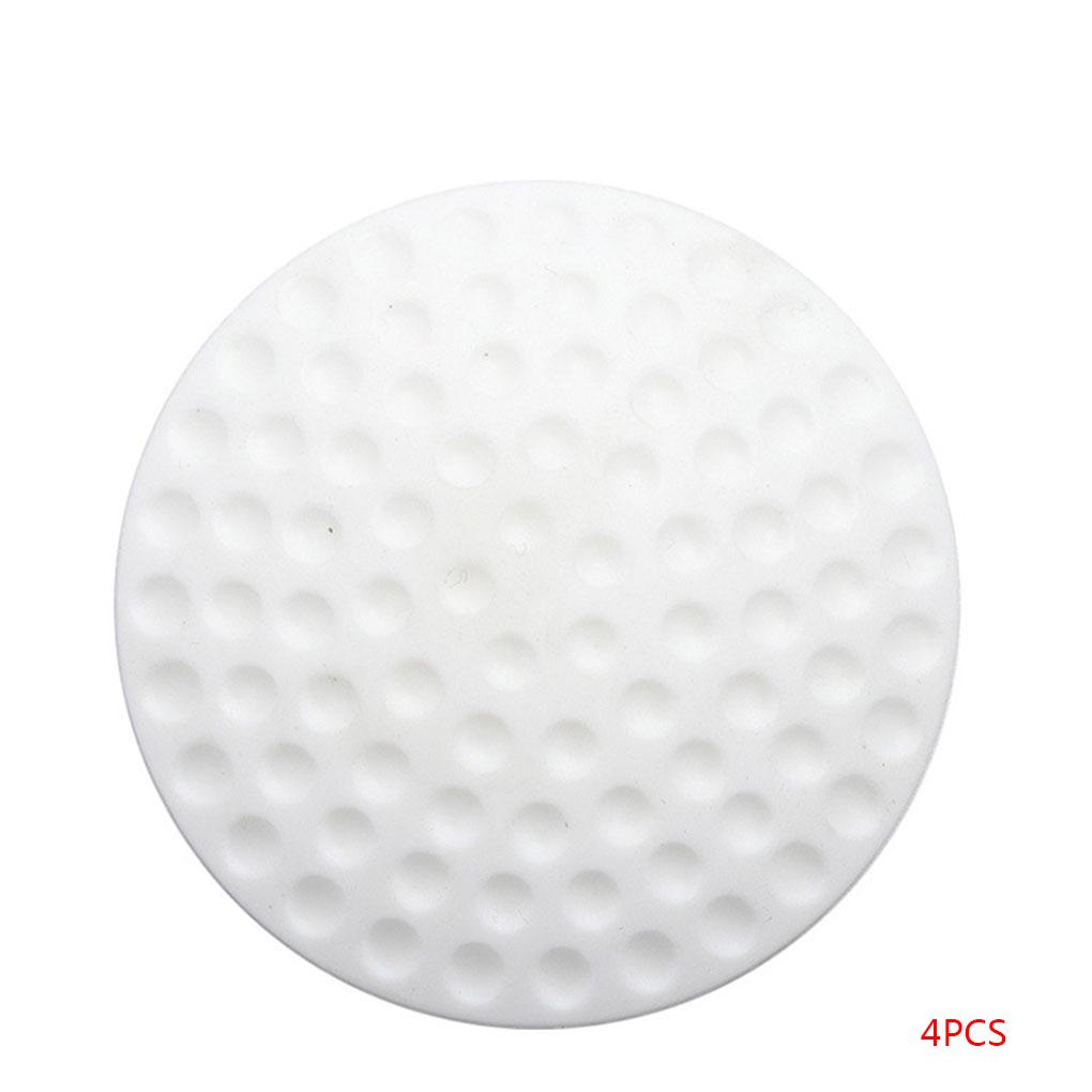 4pcs Water Resistent Wall Protectors Self Adhesive Door Handle Bumper Guard