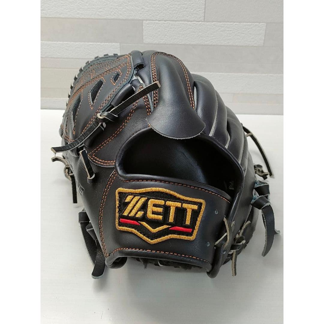 Used ZETT Pro Status Softball Glove Left Pitcher