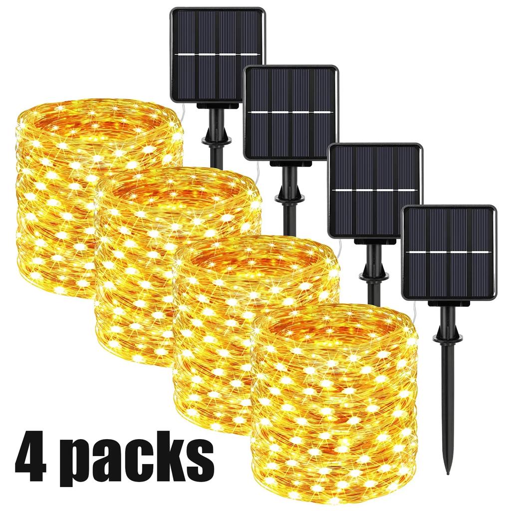 LED Solar String Light Outdoor Garden Fairy Lights Led Twinkle Waterproof Lamp for Christmas Party Decor 7m/12m/22m/32m/52m/102m