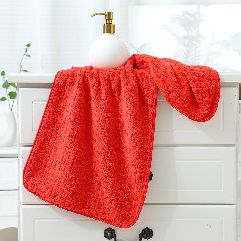 Plain-woven Densely Woven Edged Thickened Towel