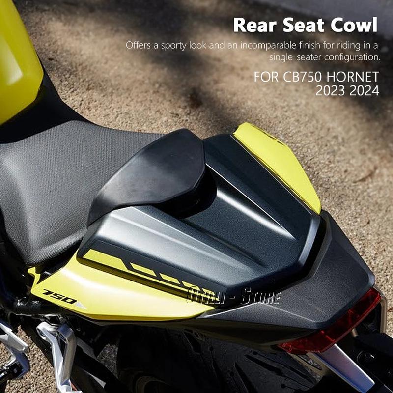 For Honda CB 750 Hornet CB750 HORNET 2023 2024 Motorcycle Rear Passenger Cowl Seat Back Cover Fairing Carbon Fiber Accessories