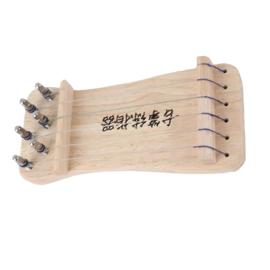 Finger Trainer for Mini Wood Skill Suitable for Koto 21 x Portable 6-String Koto, Color, Practice, Improvement, Beginners, Compact, 9.5 cm,