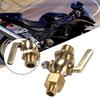 Brass Petcock Car Fuel Valve Fuel Tap Valve Fuel Delivery Accessories G1 4 Switch Rotation For Vintage Motorcycles