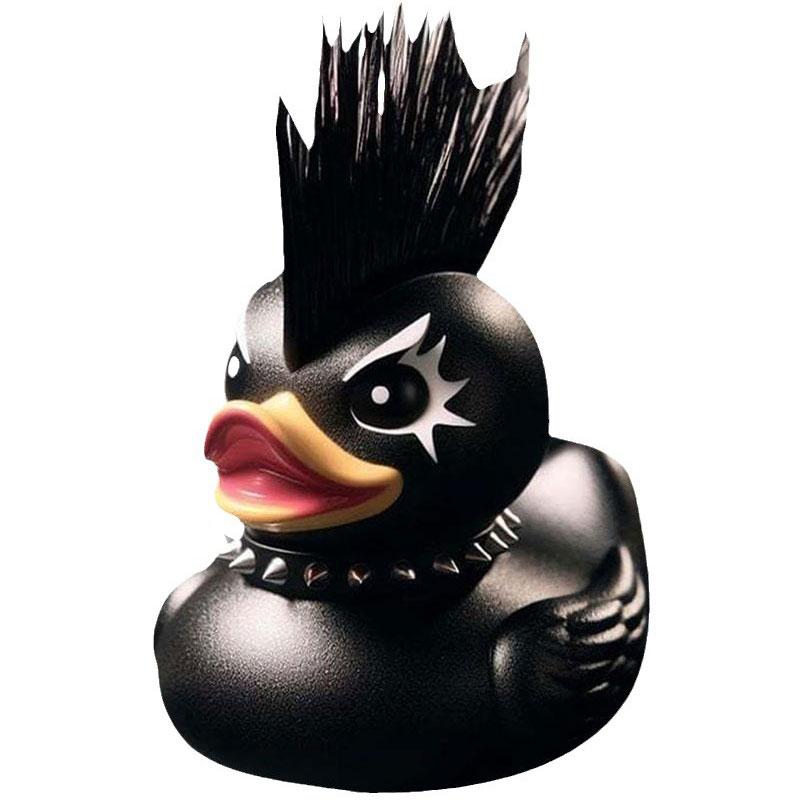 Goth-Resin Devil Ducks Rock Satan Punk Gothic Themed Party Decortative Prop For Room Decor Car Accessories Desktop Wine Cabinet
