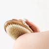 Natural Bristle Brush Dry Skin Body Soft  SPA Brush Wooden Massage Bath Shower Brush Woman Skin Care SPA Exfoliating Body Brush
