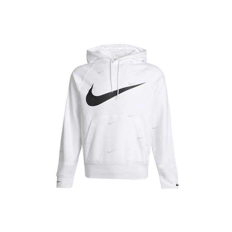 Nike Athleisure Casual Sports hooded Fleece Lined White Men s DA0111-100 L