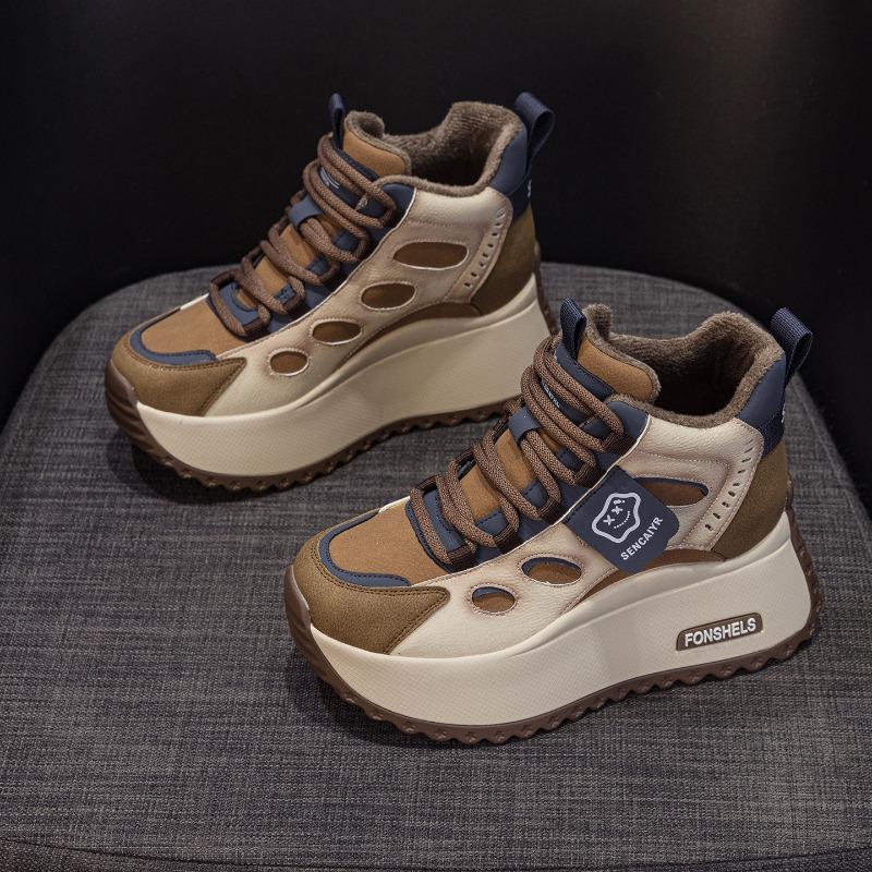 New pop board casual fashion comfortable sports versatile women's shoes small platform shoes women