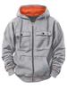 Autumn Winter Men's Fleece Warm Hooded Sweatshirt