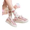 Cherry blossom pink board shoes women's 2025 spring and summer new original niche casual shoes thick-soled small fragrant canvas shoes