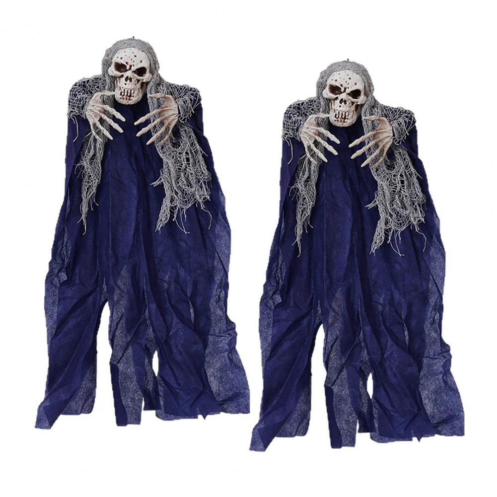 Hanging Ghost Ornament Secret Room Atmosphere Ornament Spooky Halloween Hanging Ghost Decoration for Haunted House for Porch