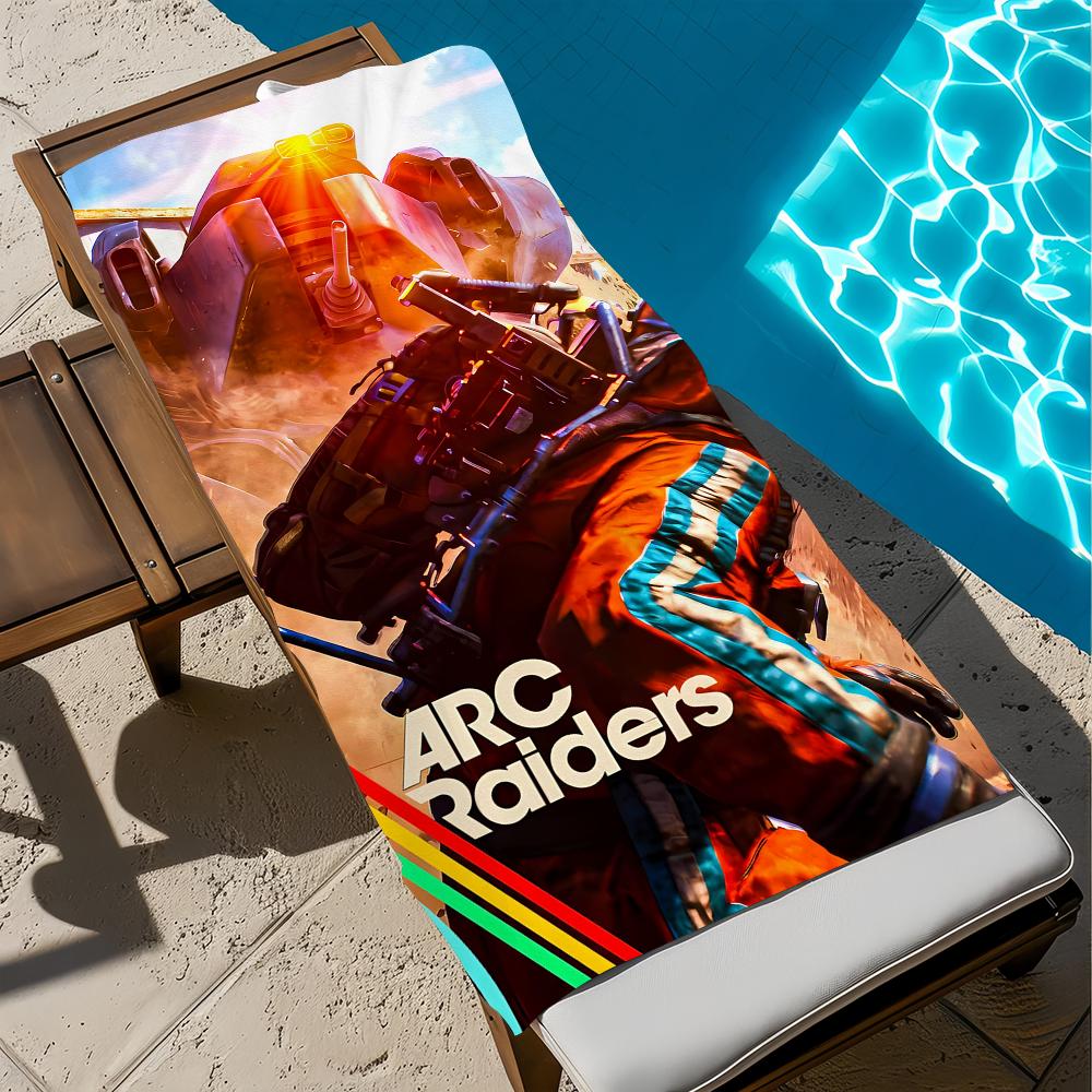 A-arc R-raiders Spiel Handtuch Strand Schnelltrocknend Weich Pool Handtücher Geschenk für Reise Fitnessstudio Dusche Camping Sport