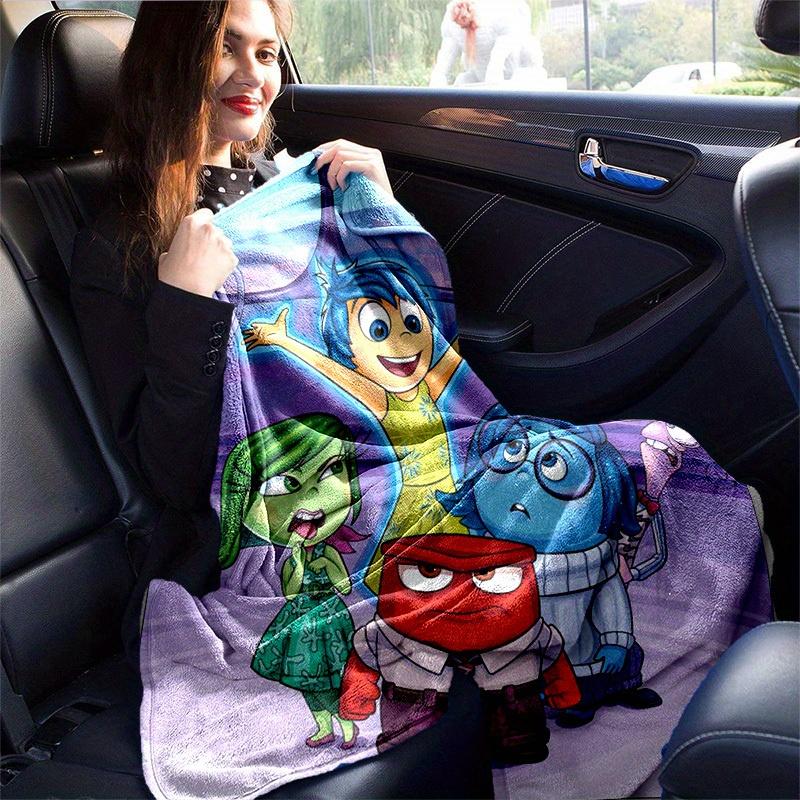 1pc. Happy Inside Out Characters Print Blanket Soft Stuffed Dolls for Home Office Outdoor Gift All Seasonsz0417233