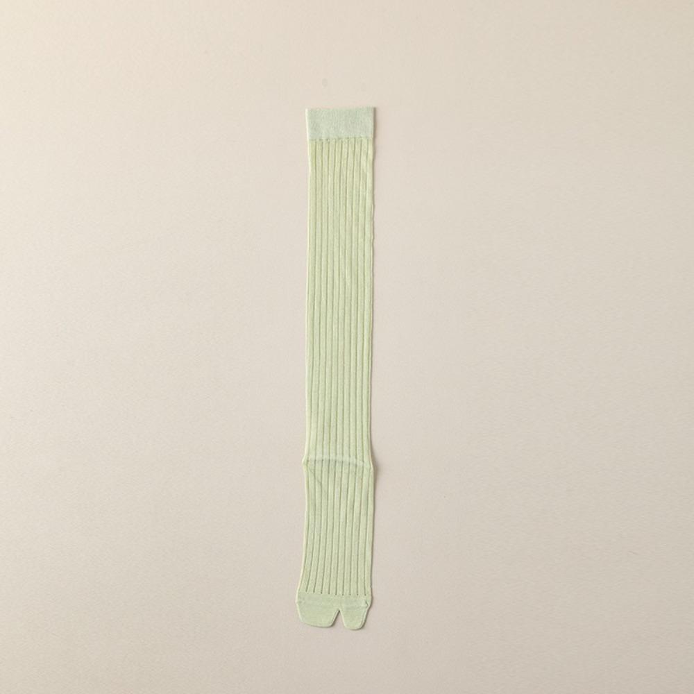 Thin JK Calf Long Socks Knee High Separate Toe Stockings Mid-tube Stocking Women Spring Summer