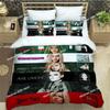 Singer AVRIL LAVIGNE Printed Bedding Sets Exquisite Bed Supplies Set Duvet Cover Bed Comforter Set Bedding Luxury Birthday Gift