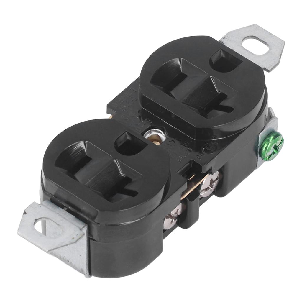 Priză Industrială Dublă Stecher American pentru Generator pentru Aplicații Electrice 20A 125V