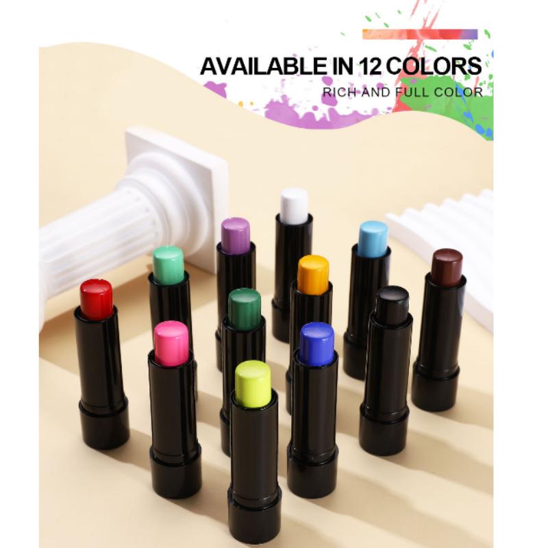 12 Farger Langvarig Lip Gloss Cream Flytende Leppestift Dame Makeup Kosmetisk Leppestift Vanntett Matt Lip Gloss Enkel å farge