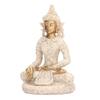 Buddha Statue Artisan Craftsmanship Clear Engraving Strong Frost Resistance Resin Meditating Buddha