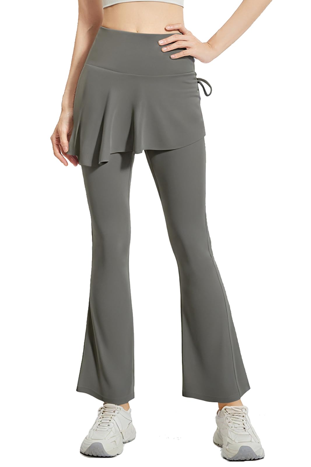 

MORGEN SKY Расклешенные брюки для йоги с многослойными леггинсами для и и CK139 Женская юбка, Танцы, Йога, Фитнес, Спорт, Пилатес, Тренировки. С высокой талией,