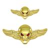 3D Metal Devil Skull Car Emblems Sticker Auto Badge Sticker Bumper Decal for Car SUV Truck Motorbike