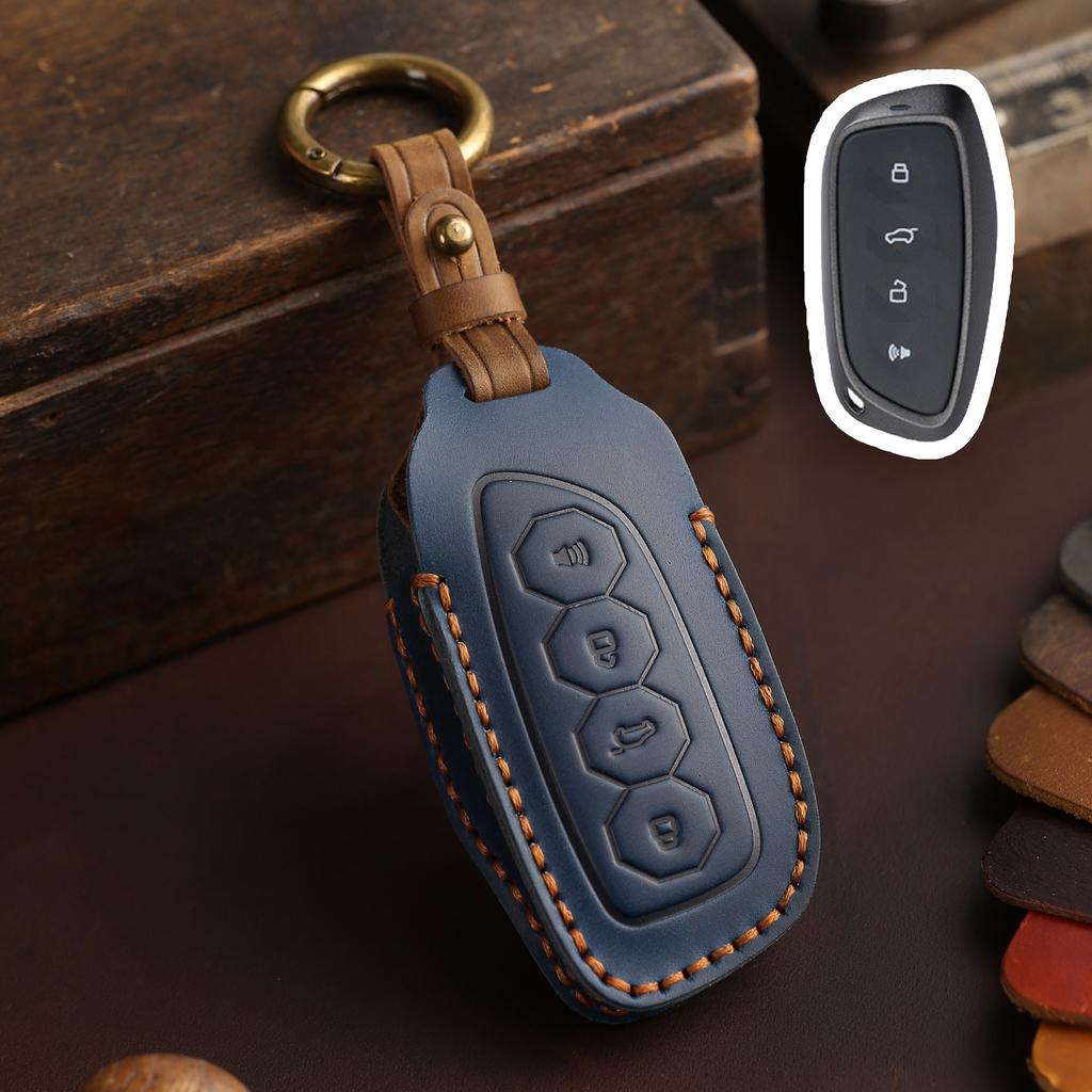 Car Key Case Cover for Haval H6 H7 H4 H9 F5 F7 H2S F7X Auto Holder Shell Fob Keychain Accessories