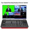 Oton A13 Plus 4-Channel HDMI HD Live Stream Video Switcher