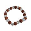 @ Indian Traditional Streatchable Rudraksha Crystal Bracelet For Unisex SM125-60% OFF