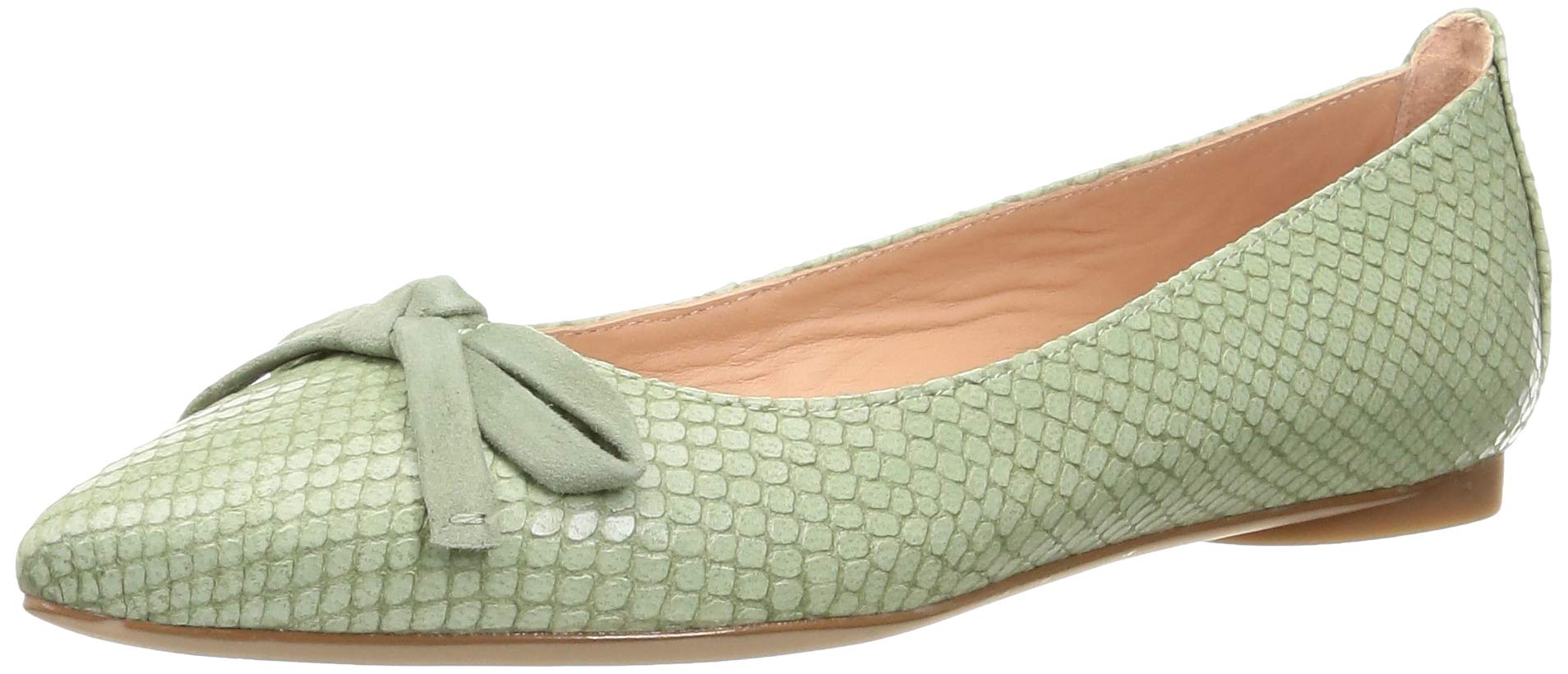 Unisa Women s Pointed Ballet Flats Light GreenPython Size 225 cm 2E 14740₽