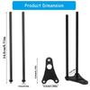 Fishing Snag Bar ear Aluminum Alloys Fishing Windproof Stick Bites Alarm Holder Support Rod Antiwind Clip Fishing Tackle