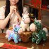 Sequin Horse Doll National Style Fabric Auspicious Meaning Zodiac Horse Theme Doll Traditional Crafted Pony