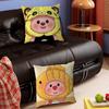 P-Pororos Cute L-Loopy Pillow Case Removable Washable Cushion Cover – All-Season Soft Linen