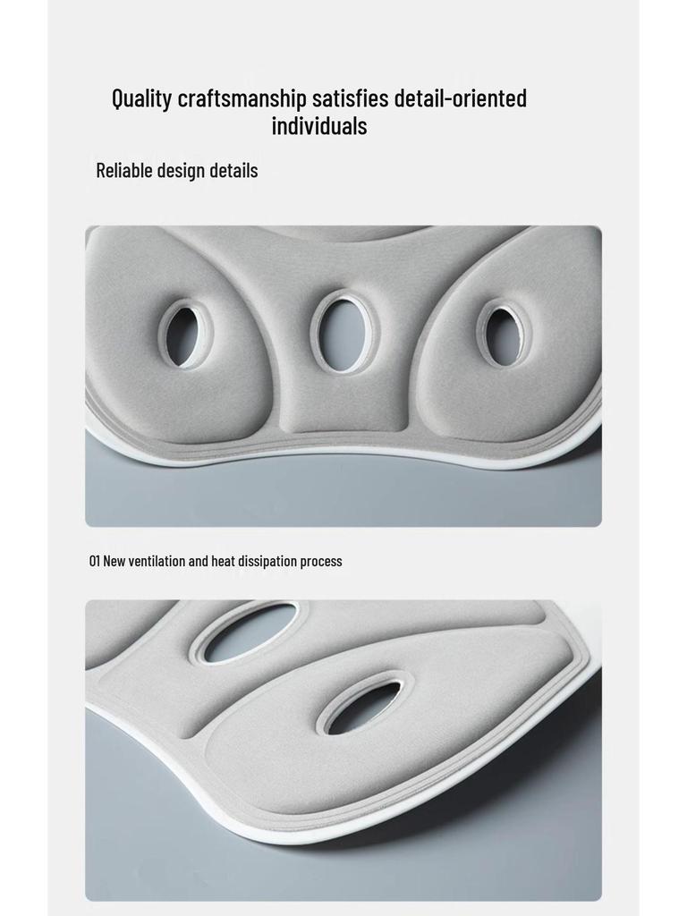 Ergonomisches Lenden- und Hüftstützkissen für Bürostühle und zur Haltungskorrektur