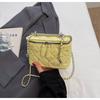 Rhombus Chain Bag Women's New Summer Niche Messenger Bag Diamond Box Bucket Bag