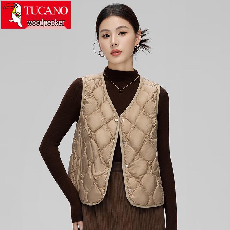 

TUCANO Women s Winter V-Neck Down Vest 3XL