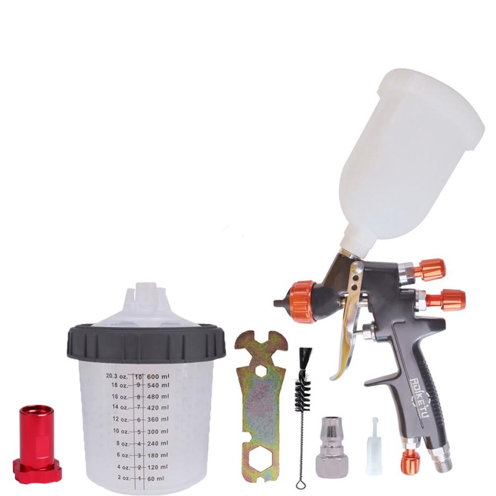 High Quality 1.2mm Spray Gun Professional HVLP Automotive Air Paint Repair Car Paint Adjustable Gravity Feed Auto Pneumatic