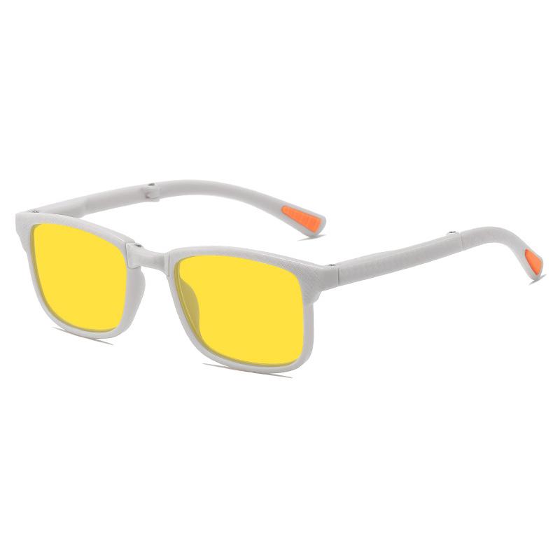 2026 New Ultra-Lightweight Foldable Anti-Blue Light Night Vision Glasses Unisex Portable Gaming Eye Protection Eyewear